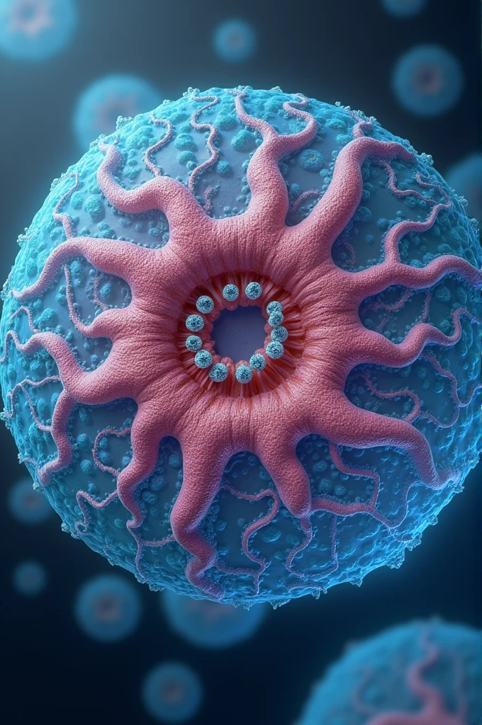 rough endoplasmic reticulum measurement