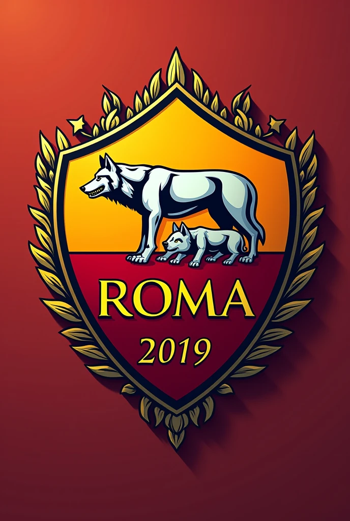 Symbol of Roma FC 