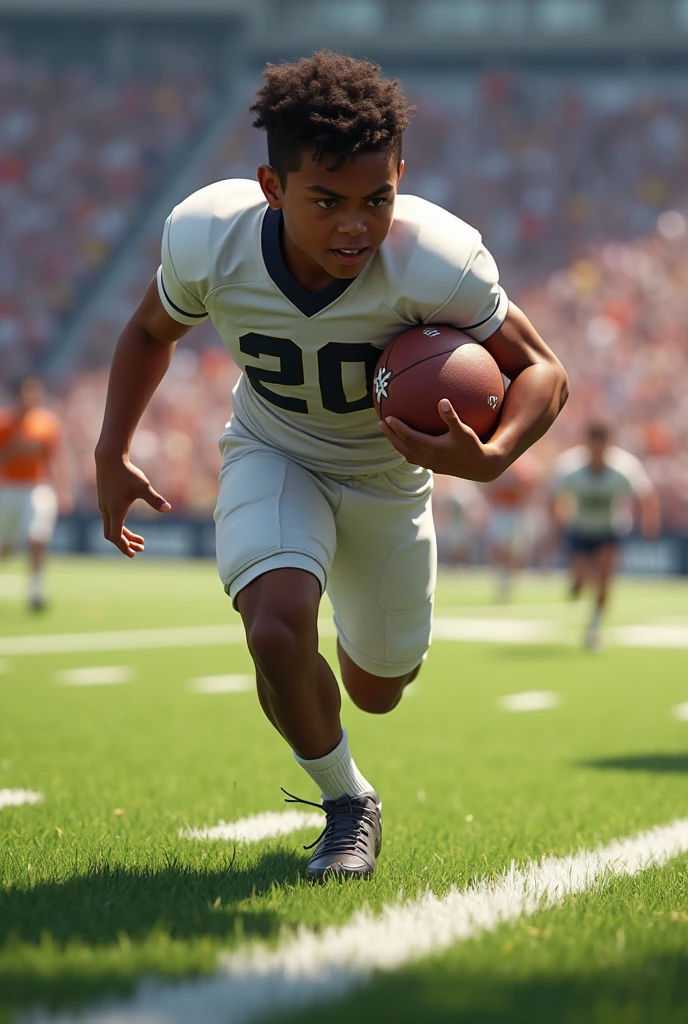 Sullivan playing football