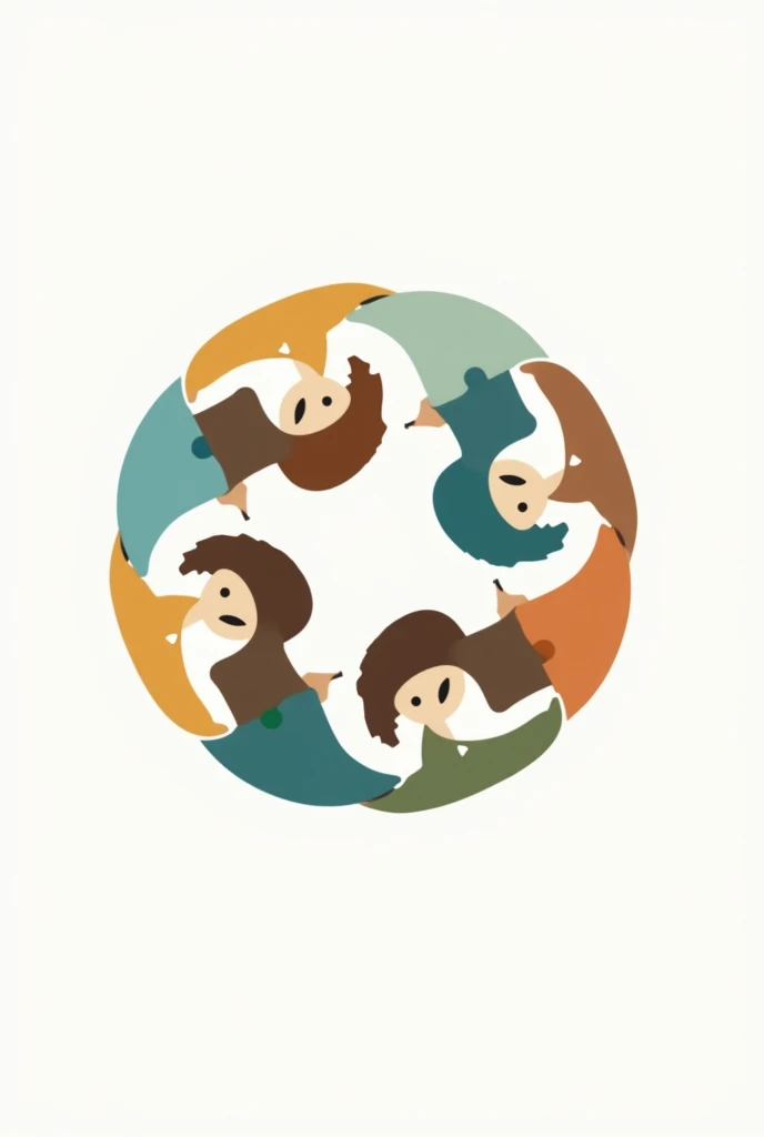Social working team logo