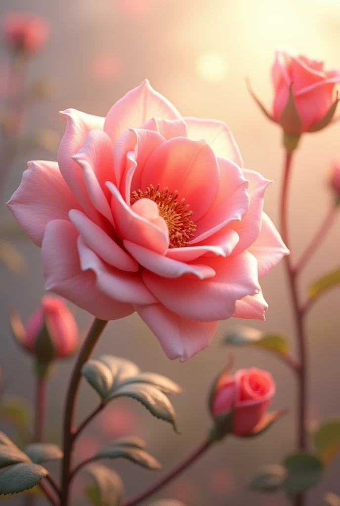 Jasmine rose and stand front small baby gif