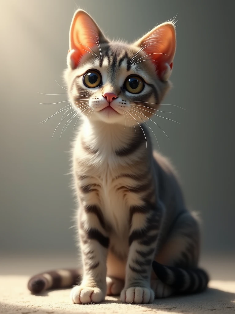 A curious cat