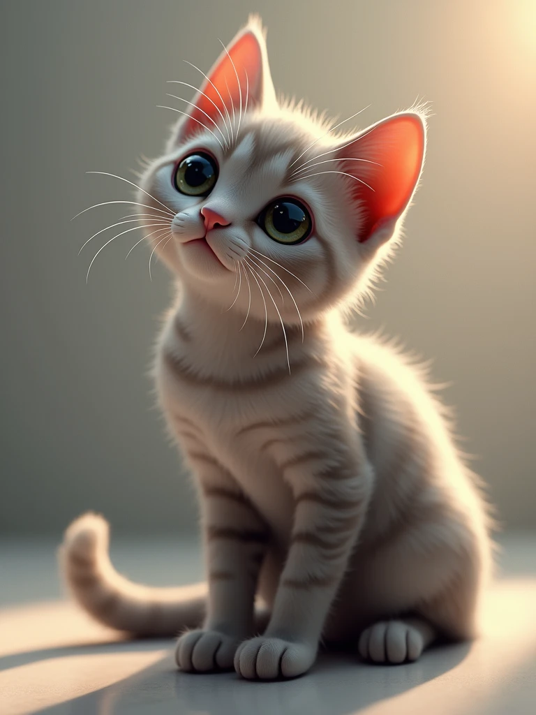 A curious cat