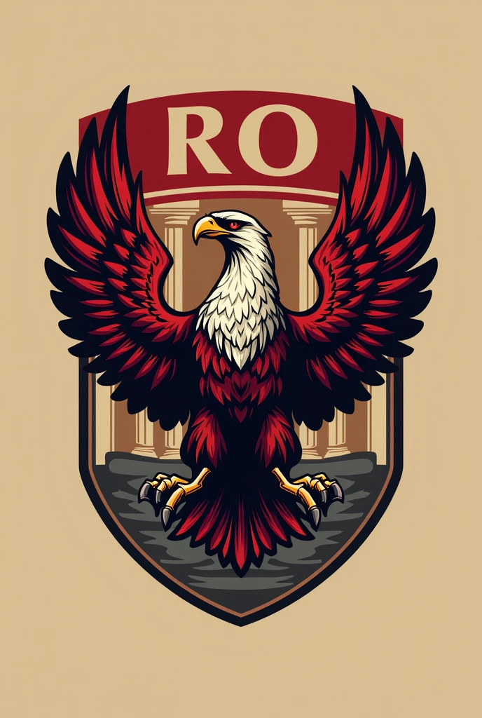 Roma FC football team logo with the name Ro-Manos FC