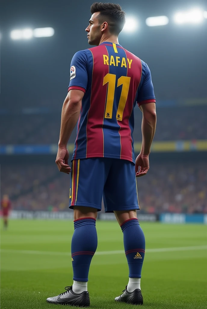 Fifa footballer back name rafay