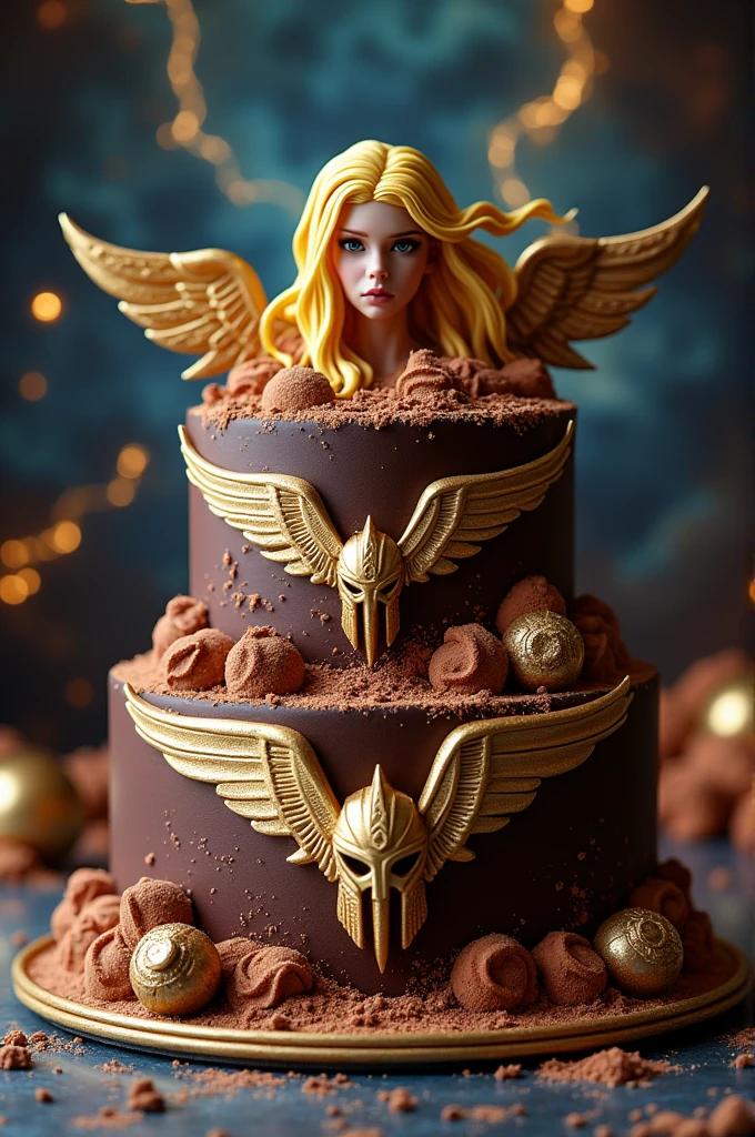 Thor design chocolate cakes
