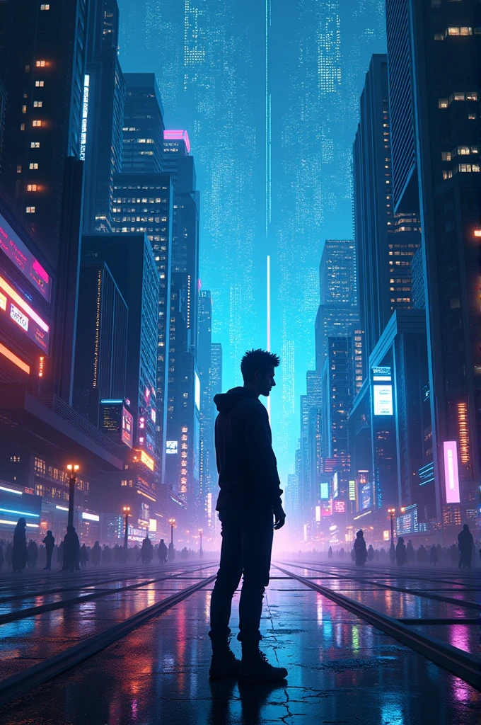 I am software developer and i need to generate a image for my linkedin banner.
Colored scheme should be dark and no i would not like my name to be included
I am web developer so ik javascrips nodejs reactjs and i need detailed design