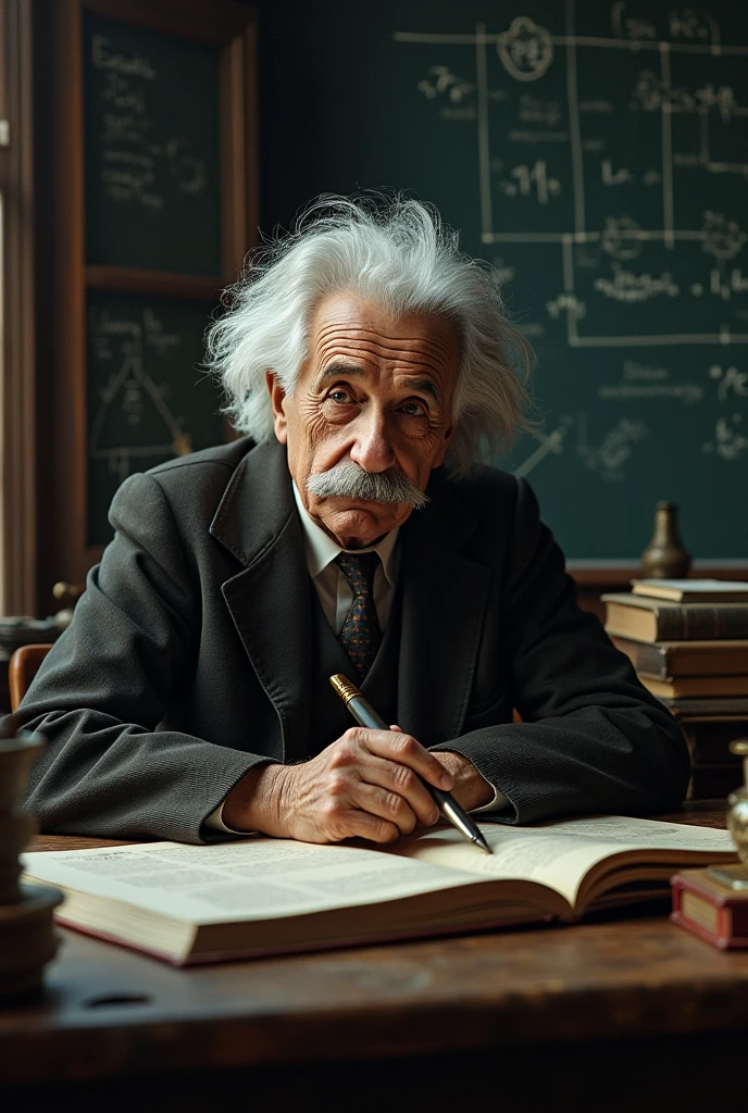 2. General Theory of Relativity (1915):**
Nine years later, Einstein melanjutkan dengan General Theory of Relativity, presented in the paper "The basis of the general theory of relativity" ("Dasar-dasar General Theory of Relativity")