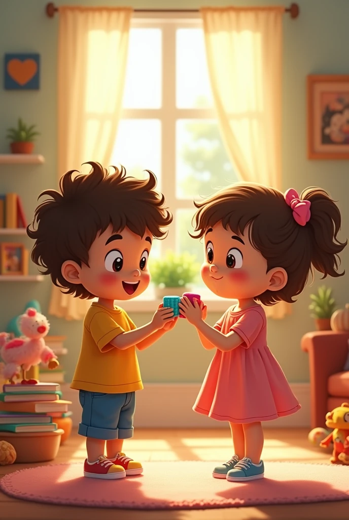 Character Description: Describe Lily and Timmy in detail. What are their personalities like? How do they feel about sharing?