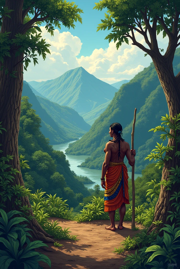 tale or legend about Ngabe culture
