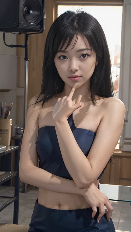 (Very detailed CG unity 8k wallpaper.), The most beautiful girl in the world, 1 girl, upper body,hands and fingers Beautiful and perfectly proportioned,The skin is smooth and fine,Cinematic backlight,