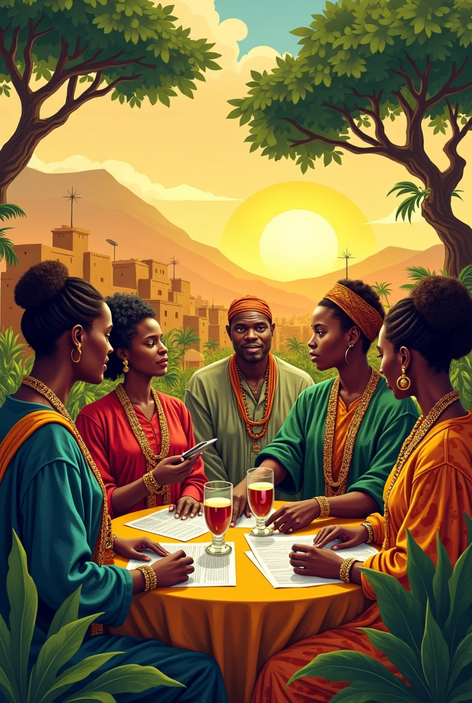 Gestion des ressources humaines avec des africains.