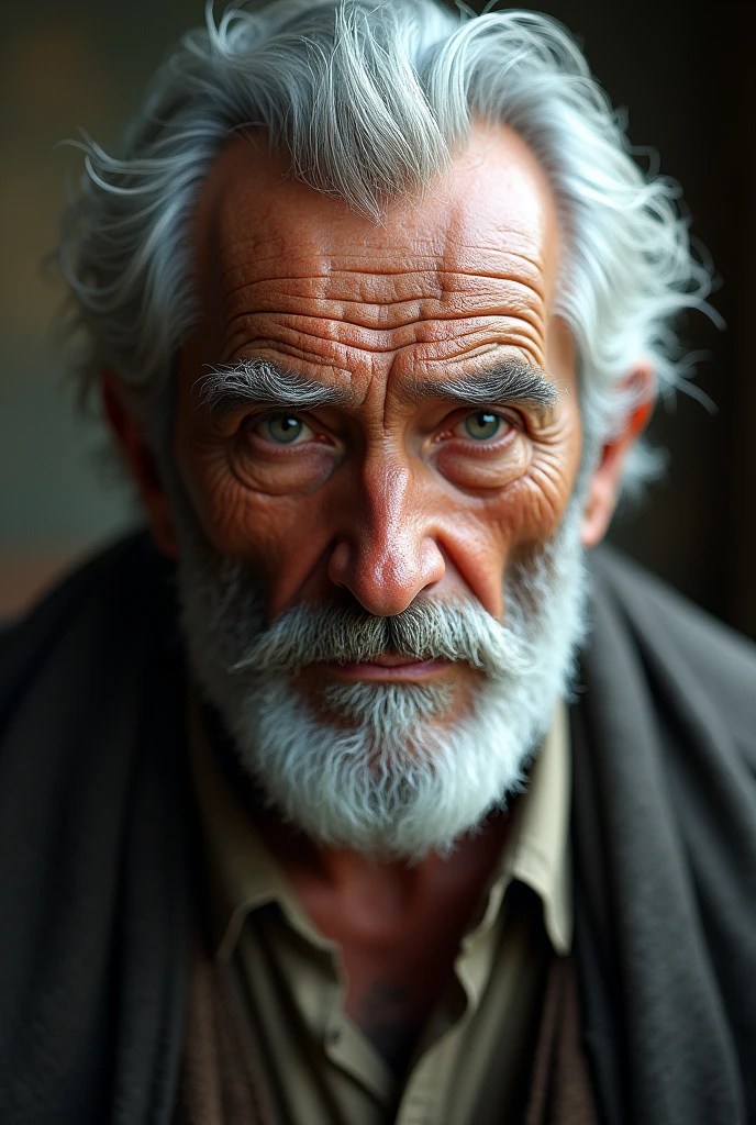 A man look like a old
