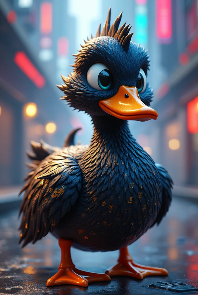 Duck with Granger skin of Mobile Legends Bang Bang game