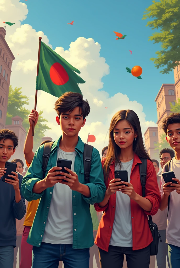 Gen Z , ছেলে মেয়েরা শুধু শুয়ে শুয়ে মোবাইল ফোন নয় দেশ চালাতেও জানে,দেশের বিবর্তন, বাংলাদেশের কোটা আন্দোলনের কিছু দৃশ্যসহ