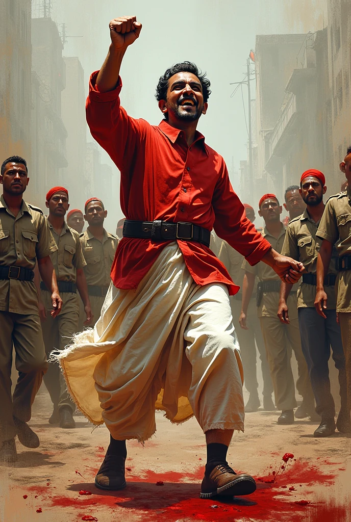 Sheikh Mujibur Rahman bloody dancing pic