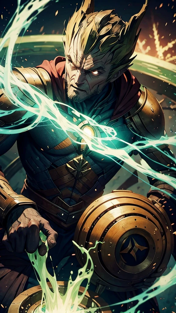 Noble Heritage: Despite his humble appearance, Groot is actually royalty. He is a Flora Colossus from Planet X and the last of his kind, making him a king among his species.