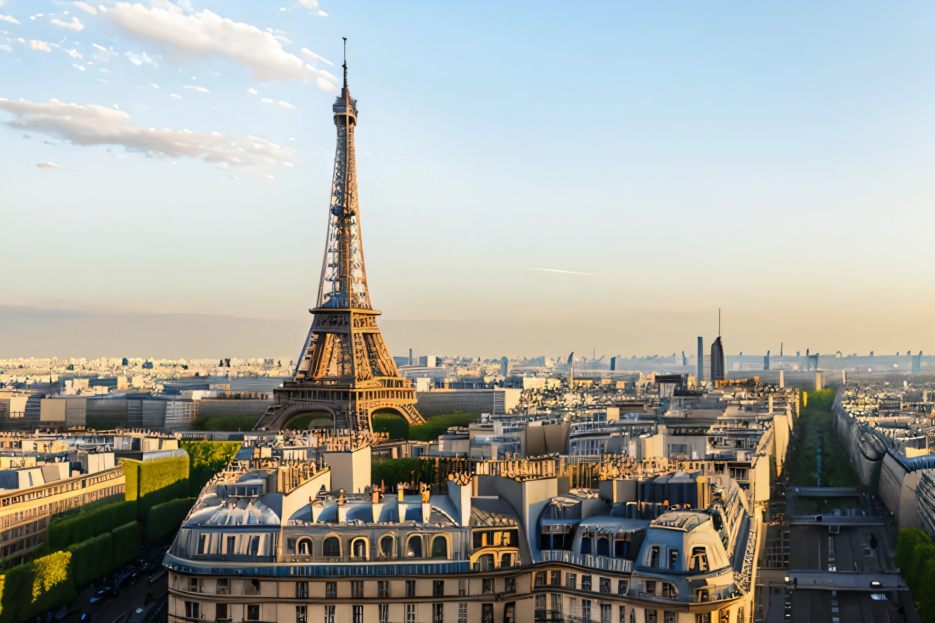 Paris landscape, photo