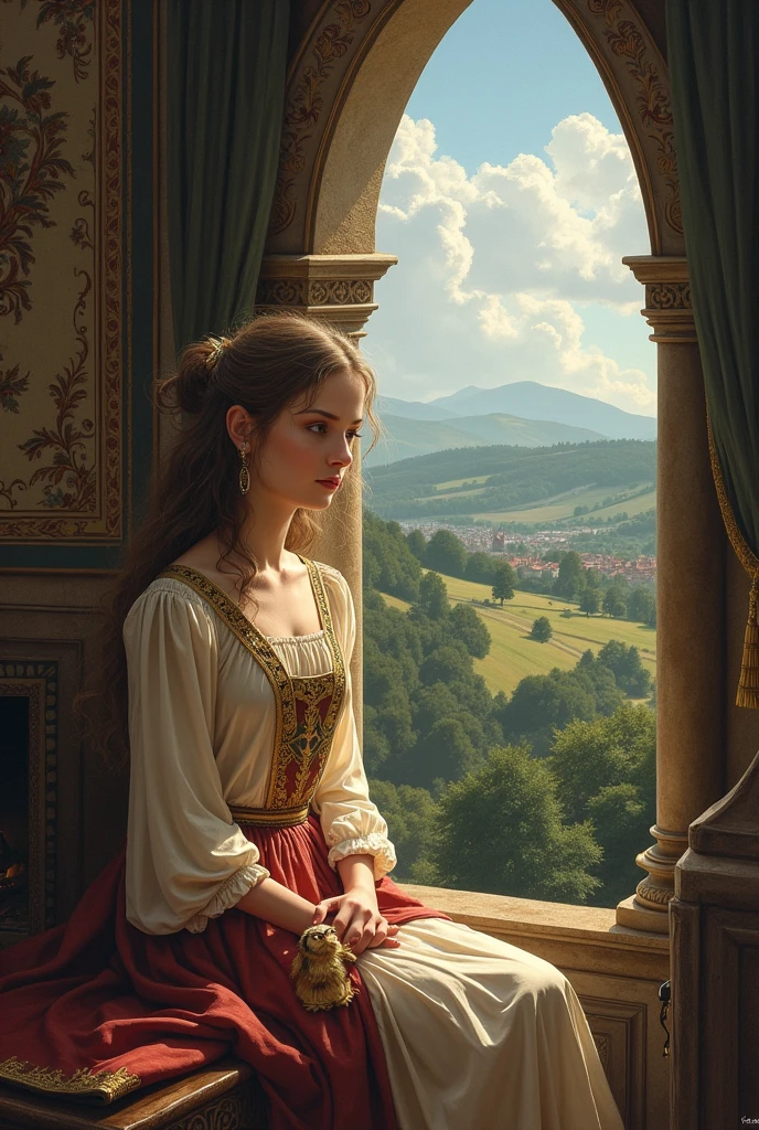 READ IN THE TEXT "Sofia's world", RELATED TO THE MIDDLE AGES AND ILLUSTRATE THE READING