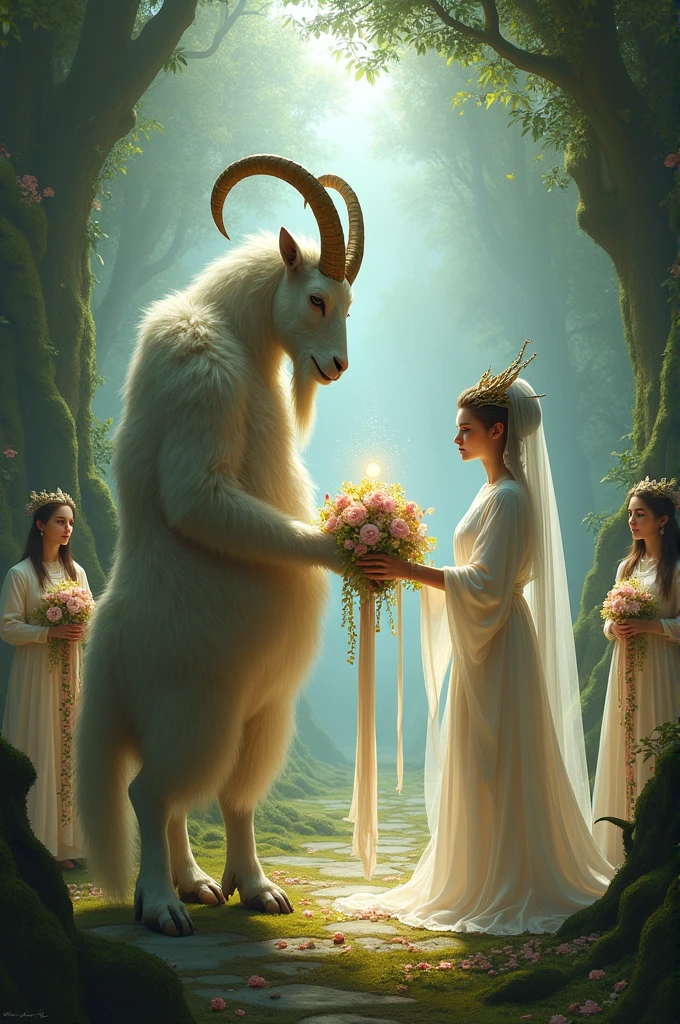 Goat marriage a girl