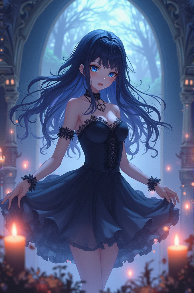 Kurumi Tokisaki playing