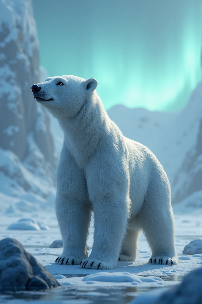 Make a polar bear