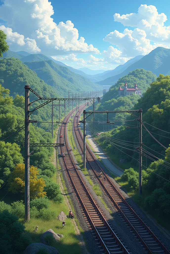 Image of railway lines