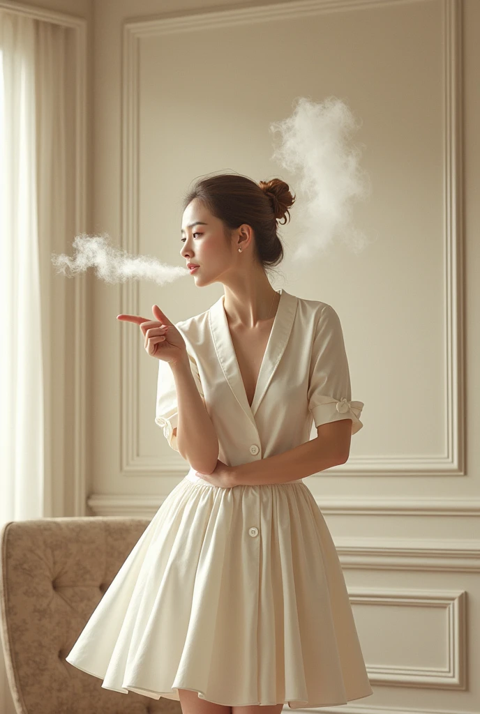 woman fart