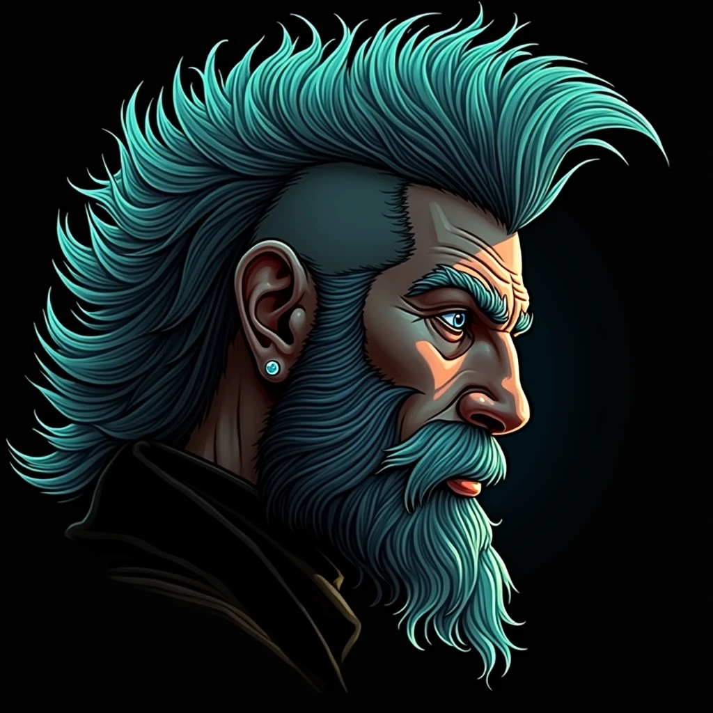 Don't change this picture shape. But you can change colors and i want head of knight and beard