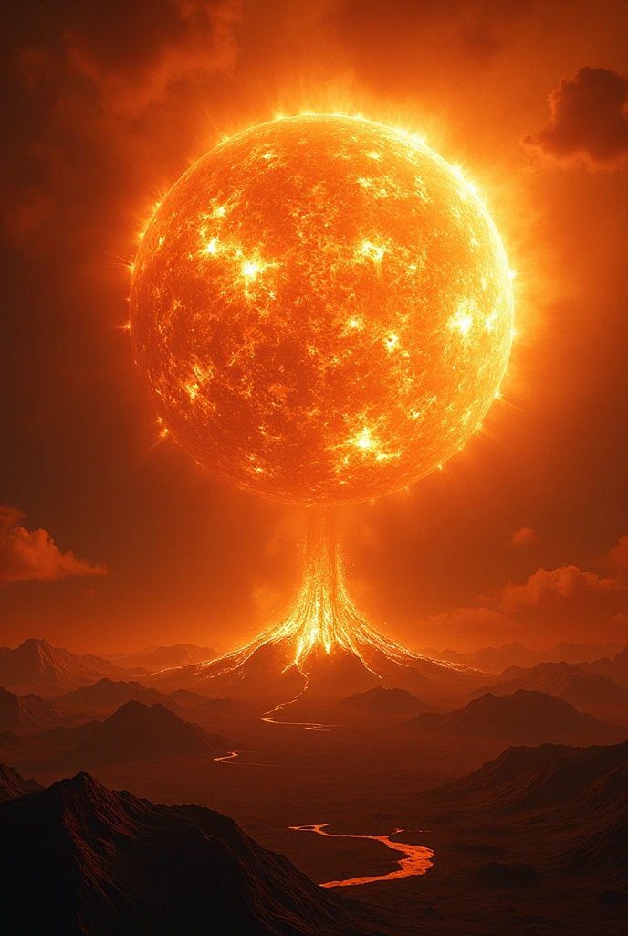 Sun destroy the earth