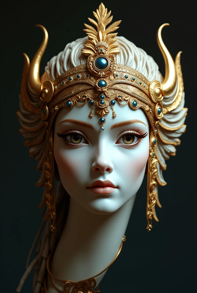 Create a Greek goddess mask with powers: Twilight Control, Protection of travelers and Visions of the future