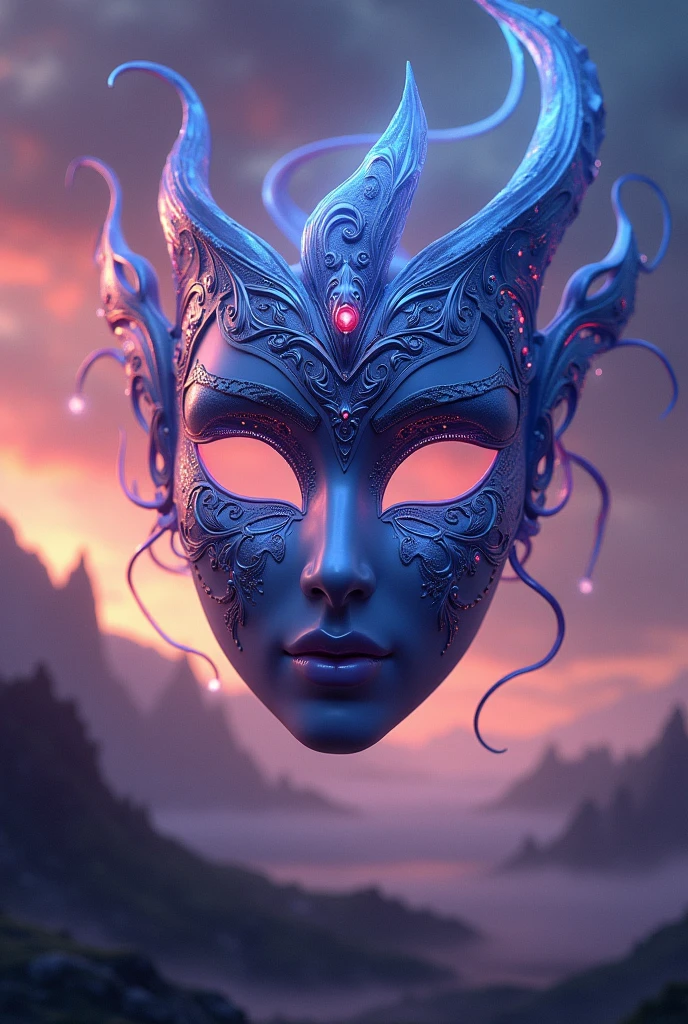 Create a heroine mask with the following powers: Twilight Control