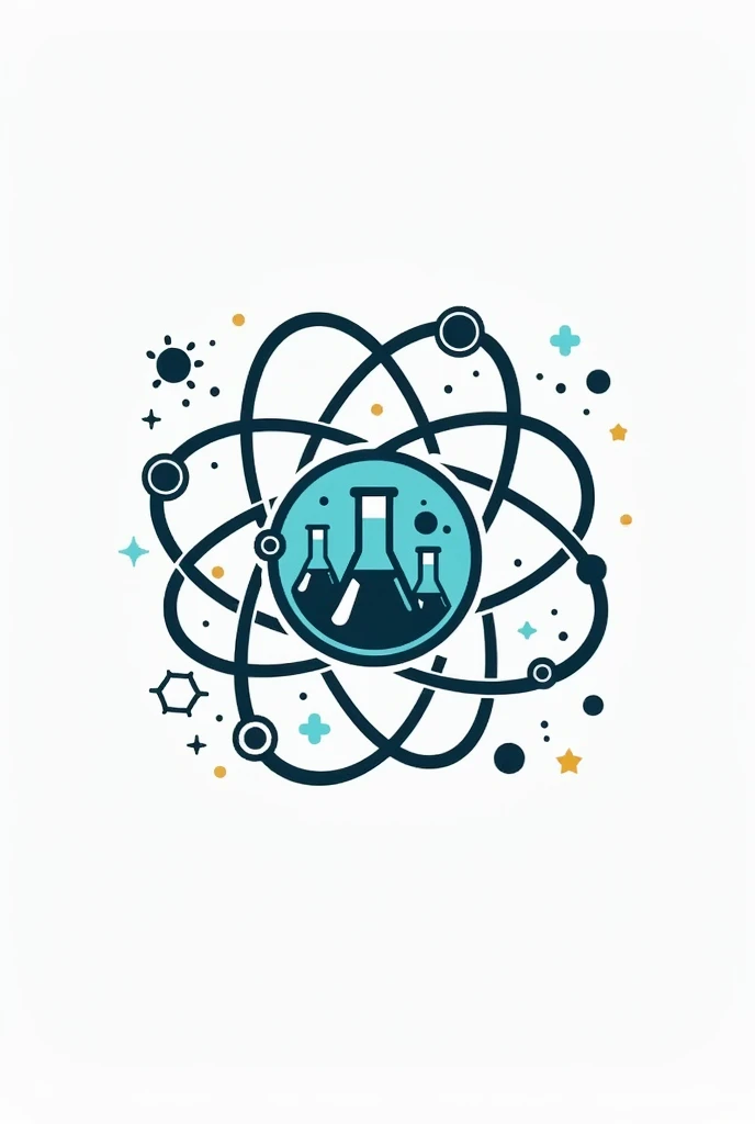 Create a beautiful science fair logo