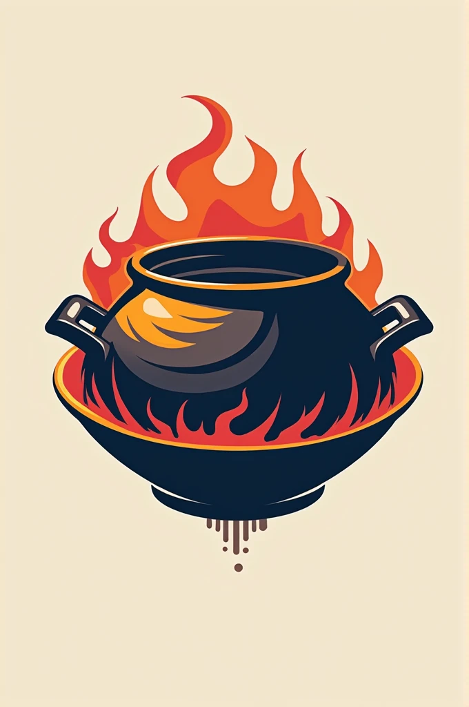 Logo for a team with a pot