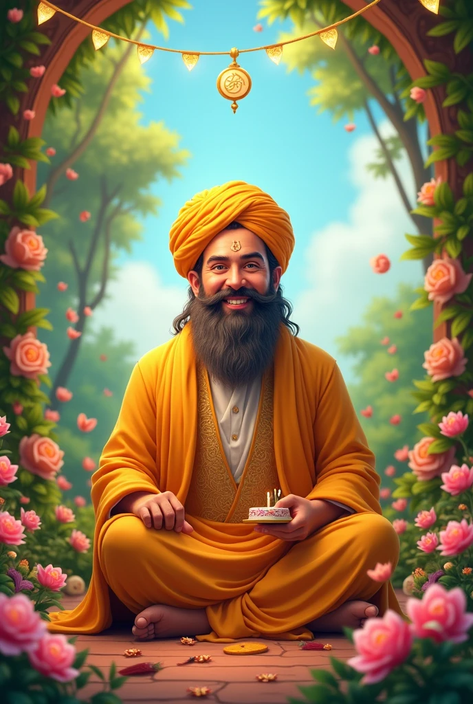 can you create a happy birthday picture (Shah Hussain)