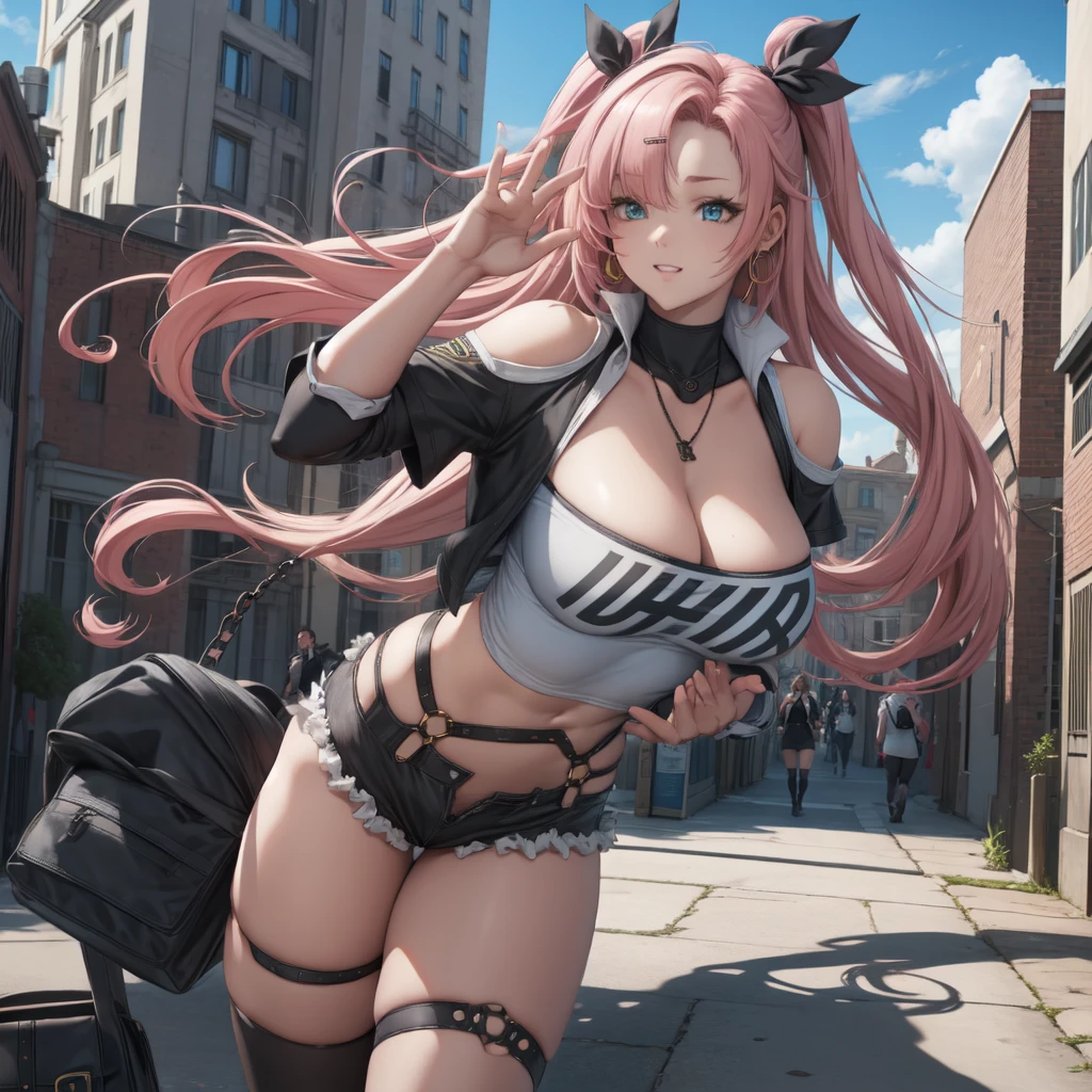 (best quality, masterpiece, uncensored, high quality, ultra detailed, extremely detailed CG, beautiful face, beautiful eyes, beautiful hair), solo, (1girl, (((pink hair, orange inner, Hair Flaps, high twintails)))), (((((frilled bikini, collar, clothing aside, see through))))), (((((extremely awesome detailed deep-silky-healthy-lackwarm-foundational-baby face))))), nsfw, peeing, pussy, skindantation, hiqcgbody, (tan), (outdoors, alley:1.2), masterpiece,best quality,(size difference:1.4),(huge male necromancer,(monster:1.3),vampire standing:1.3), meatshield style and (1girl) and (monster sex), motion lines,(suspension,reverse suspended congress),(absurd stomach bulge), collar, chain,cum, penis, tears, small breasts, nipples,large insertion,teeth, bound, bdsm,rolling eyes, vaginal,bondage,navel, tongue, open mouth, crying with eyes open, pussy, ahegao, tongue out, spread legs, (legs up),restrained, testicles,fucked silly, cuffs, nude, black collar,veins,arms up, (eerie atmosphere, horror theme), suspenders, (extremely awesom e detailed and ribbon:1.3),(extremely awesome detailed deep-silky-healthy-lackwarm-foundational-soft-skin:1.1), (extremely awesome detailed gleaming skin), (extremely awesome detailed pretty face, extremely awesome detailed eyes, extremely awesome detailed shiny hair:1.2), (embarrassed, closed mouth:1.4), extremely awesome detailed dynamic lighting, extremely awesome detailed caustic, extremely awesome detailed deep shadows,(best quality, highres, absurdres, extremely awesome detailed CG unity 8K HDR wallpaper, perfect anatomy:1.1),(extremely awesome detailed realistic, extremely awesome detailed 3d:1.0)