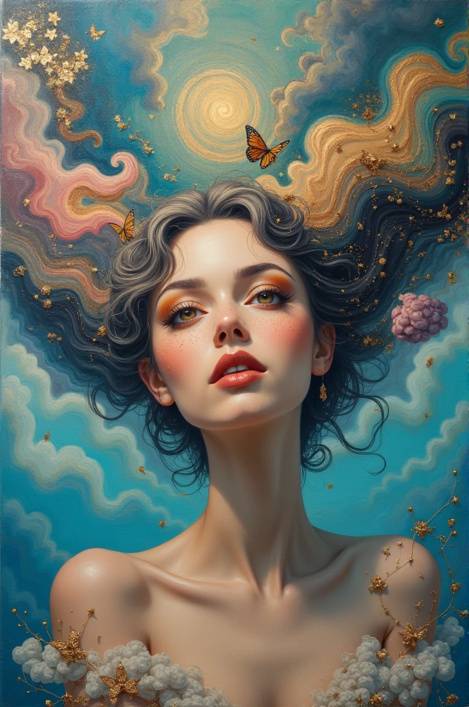 A painting by Rafaela Herrera