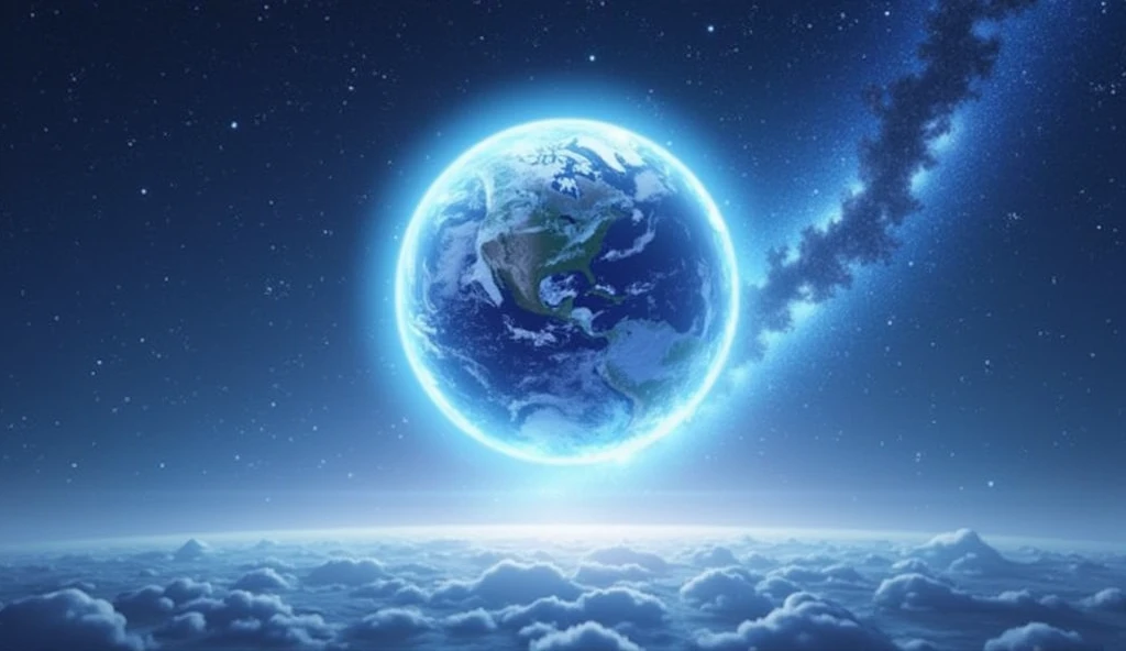 Hygiene photos,Earth,Japan,Network of light from Sapporo to the world,Anime Style,animation,Japanのアニメ,High resolution,