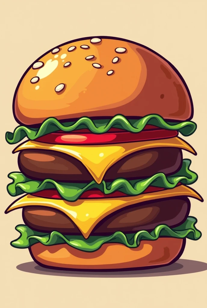 Uma logo com o nome Deliveryburguer