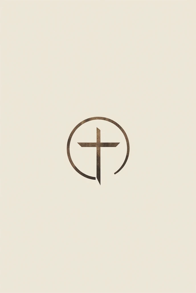 Create a minimalist logo with a table and a cross inside a circle and the name Activation 

