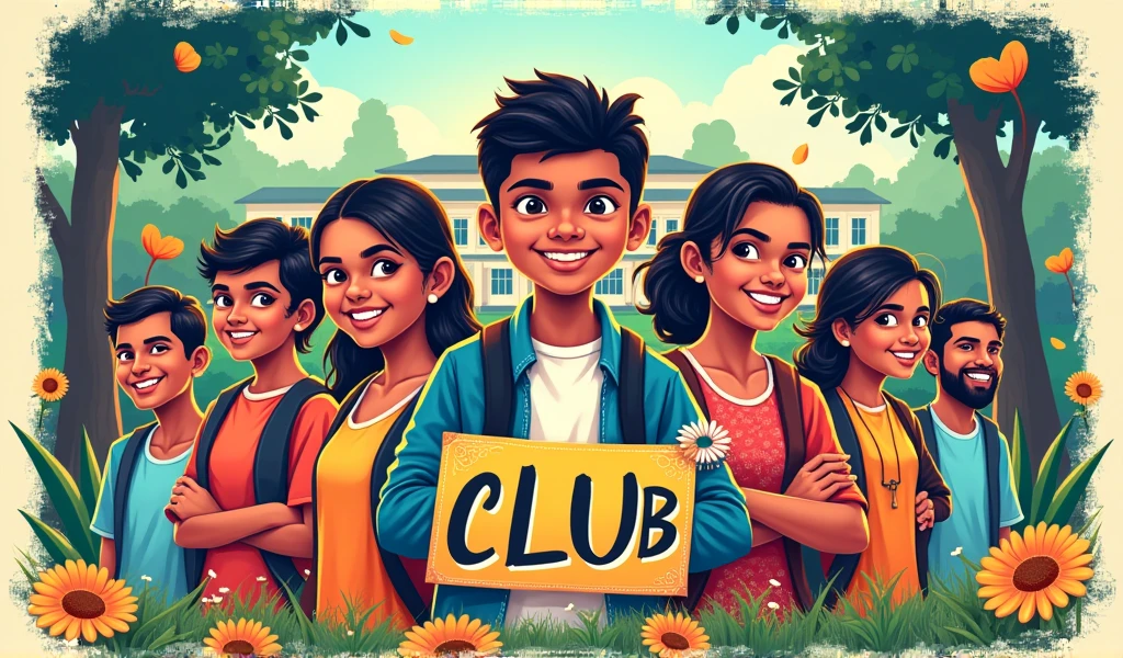 Design a poster for a school club called
              ടീൻസ് കബ്ബ്   
ഗവ.എച്ച്.എസ് കരിപ്പൂത്തിട്ട
