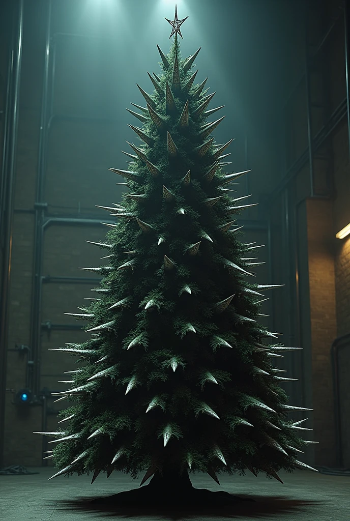 Spiked Christmas tree
