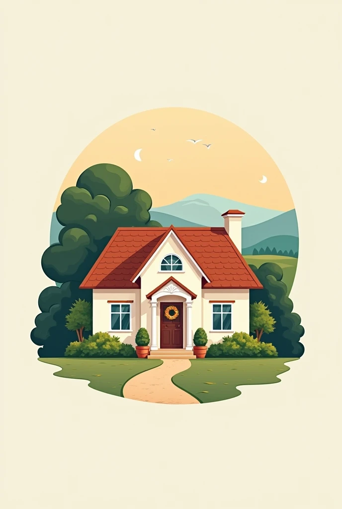 I want to create a logo for my Instagram: Beautiful home