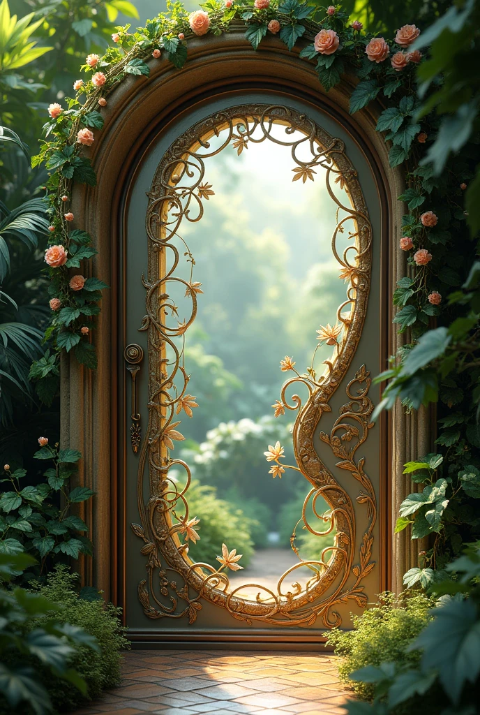 Door in Art Nouveau