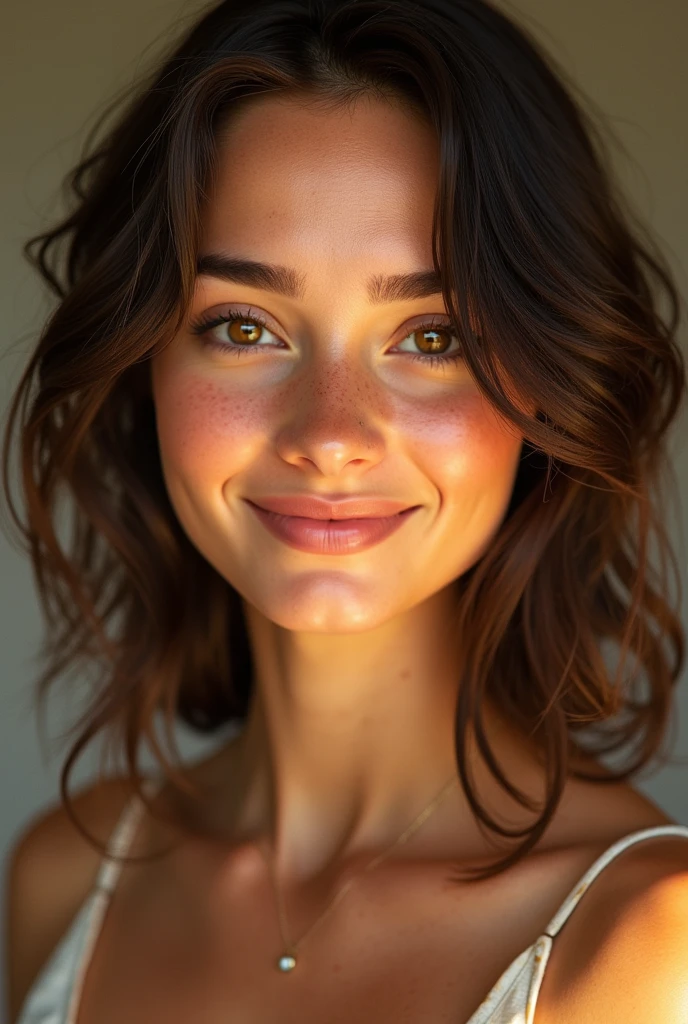 (dynamic photograph of a 48-year-old Japanese Hapa woman), (top up, reduced floss, mma luvas), (((straight, non-curly hair))), (high-detailed face:1.4), (muscles:1.4), (background within the light, Ablaze, academia particular:1.1), (8k, ultra HD, dslr, high qualiy, cinematic lighting, bokeh), (Dramatic, rewarded photography, incredible masterpiece:1.3), (((sexy and sensual smile for the camera:1.2))), close up, ((she is ready to dominate you:0.9)), ((beautiful feminine face)) She is a champion MMA fighter, ((show ass))