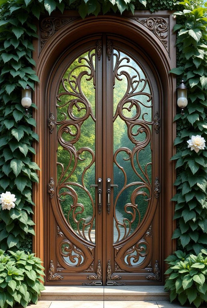Door in Art Nouveau