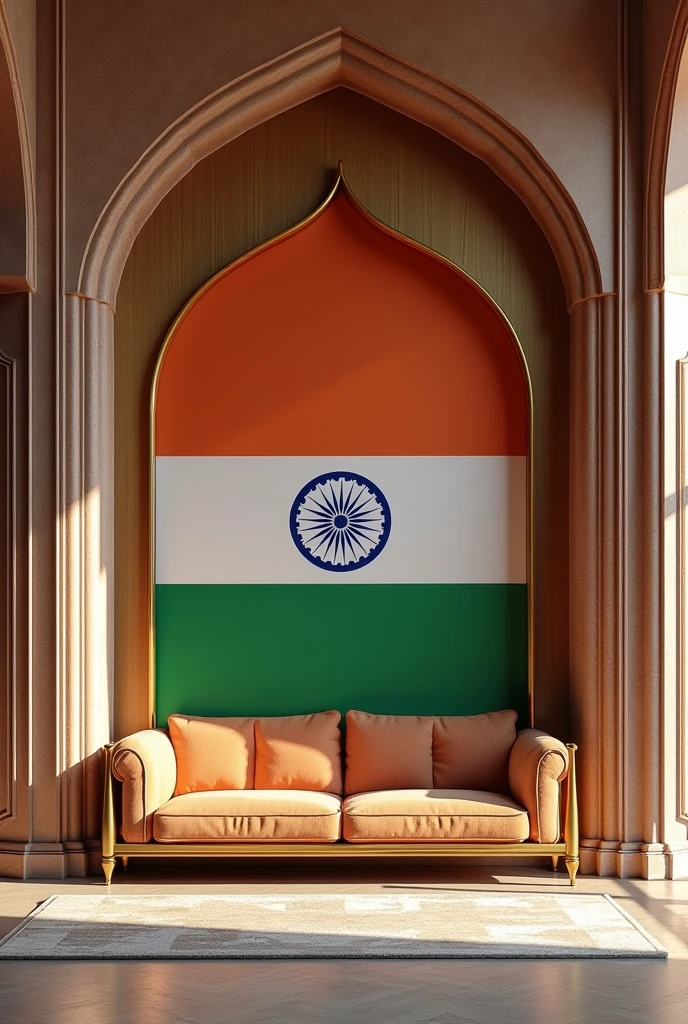 Indian flag Modular furniture in mention by GANGULY GROUP 4SIGHT GRAND CASTLE by word