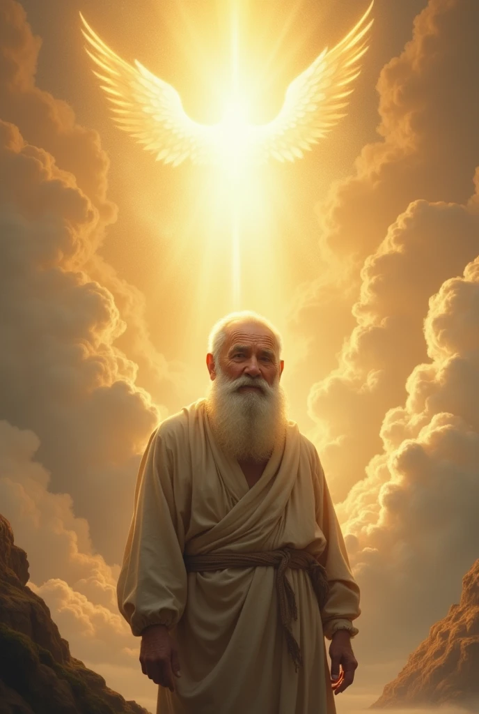 Un vieux mort et il est au paradis avec Dieu