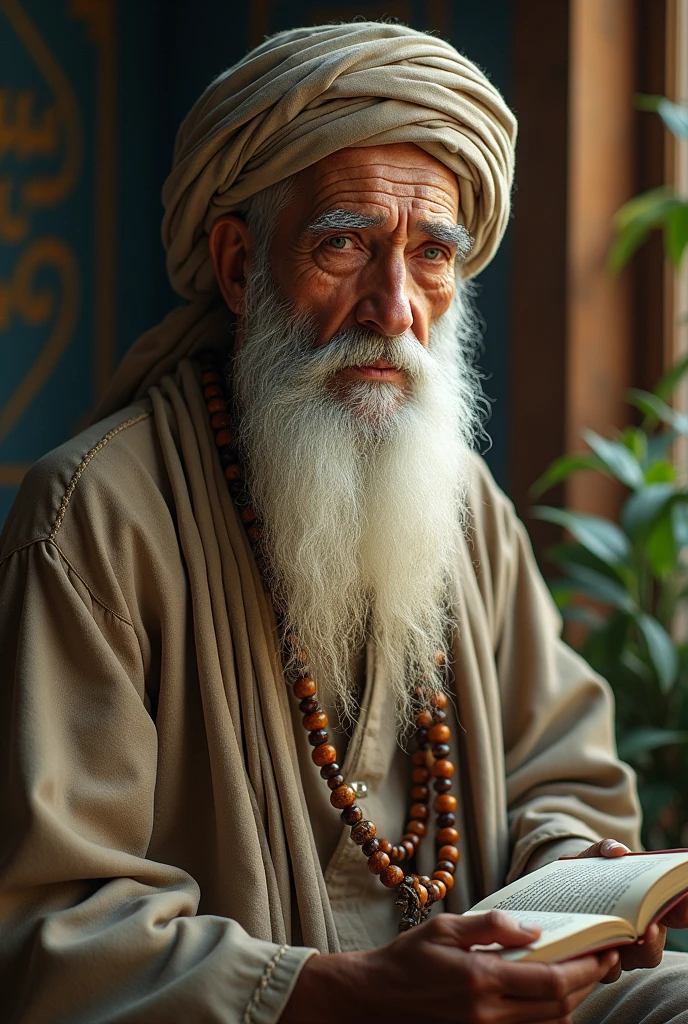 A Muslim sufi saint old man pictures