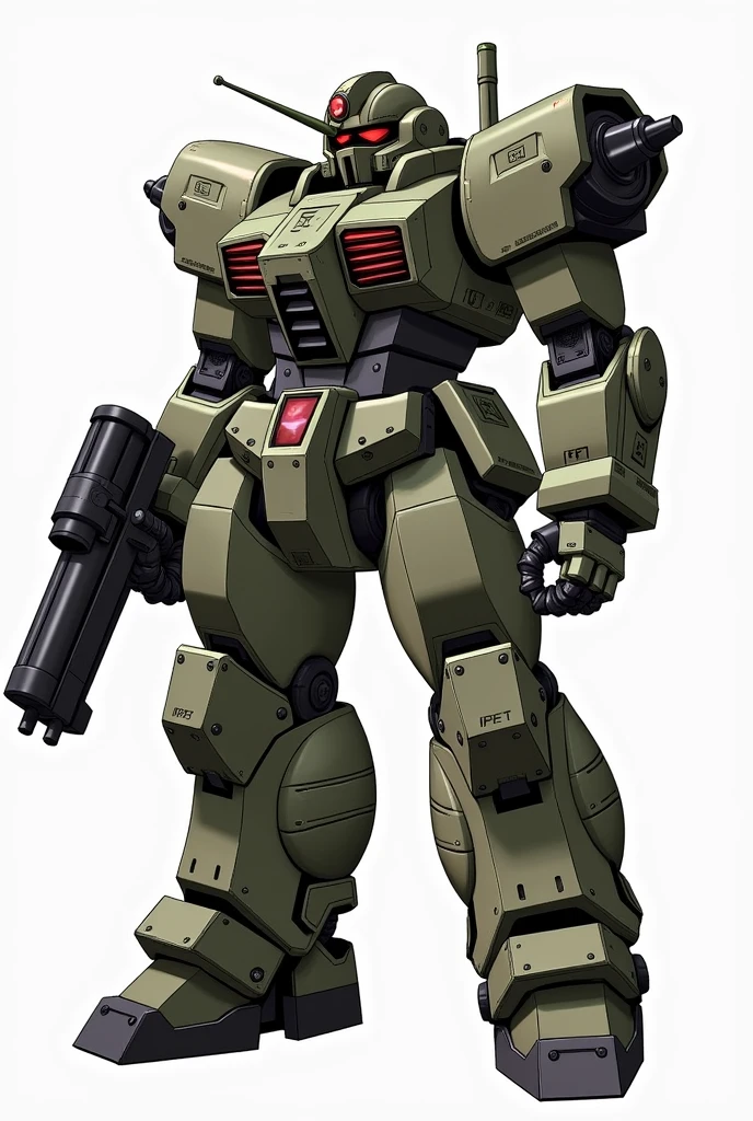 No background、Humanoid mecha、Chunky armor、Beam cannon on the right arm、Missile pods on the shoulder、Armored Core、Railgun、Not Gundam style、左腕にRailgun、Armored CoreVD風、Rough、Inorganic